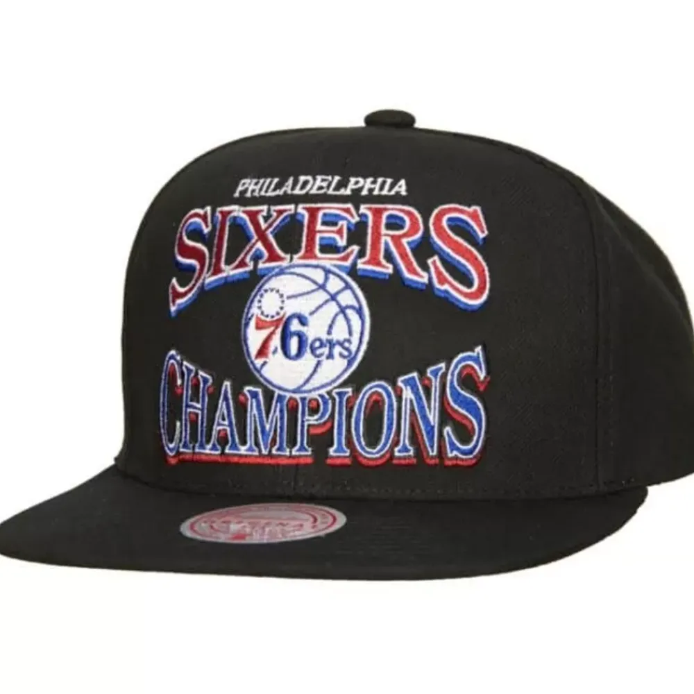 Headwear Mitchell & Ness -Champions Era Snapback Hwc Philadelphia 76Ers