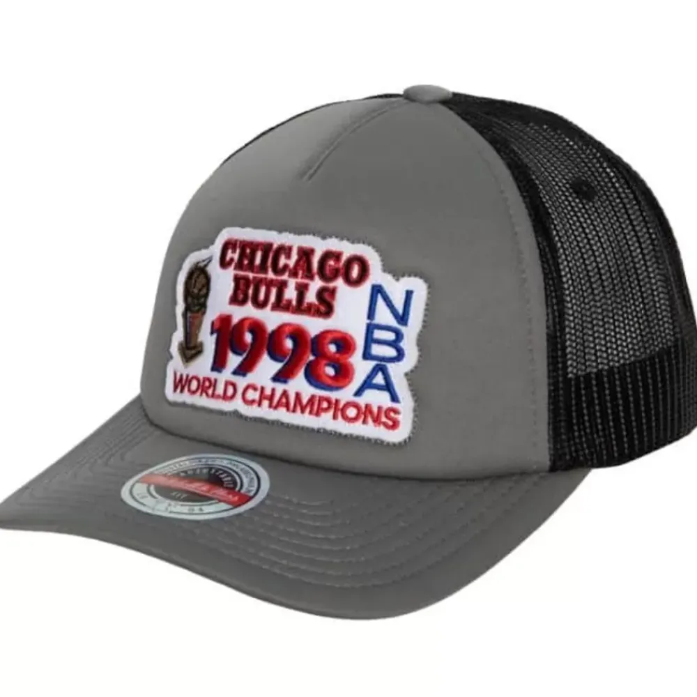 Headwear Mitchell & Ness -Championship Trucker Snapback Chicago Bulls