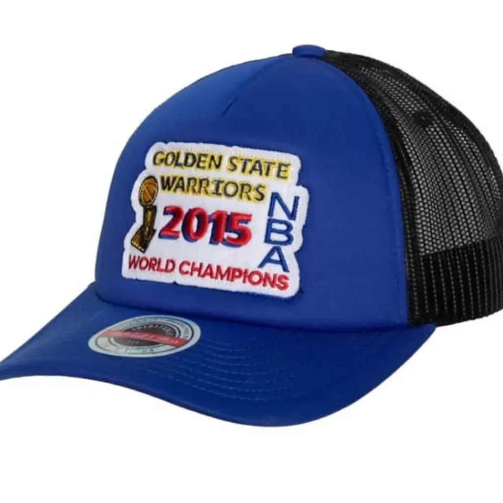 Headwear Mitchell & Ness -Championship Trucker Snapback Golden State Warriors