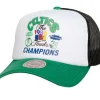 Headwear Mitchell & Ness -Champs Fest Trucker Hwc Boston Celtics
