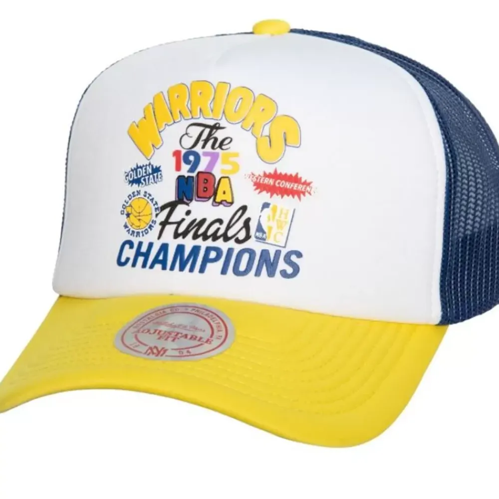 Headwear Mitchell & Ness -Champs Fest Trucker Hwc Golden State Warriors
