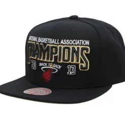 Headwear Mitchell & Ness -Champs Snapback Hwc Miami Heat