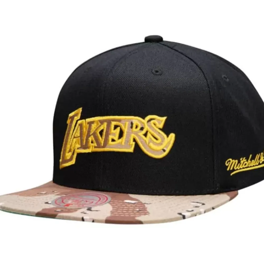 Headwear Mitchell & Ness -Choco Camo Snapback Hwc Los Angeles Lakers