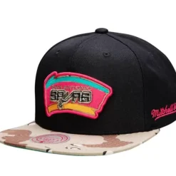 Headwear Mitchell & Ness -Choco Camo Snapback Hwc San Antonio Spurs