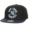 Headwear Mitchell & Ness -Circle Splash Snapback Coop New York Yankees