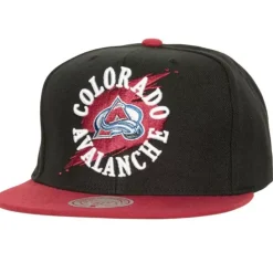 Headwear Mitchell & Ness -Circle Splash Snapback Colorado Avalanche