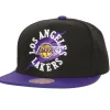 Headwear Mitchell & Ness -Circle Splash Snapback Los Angeles Lakers