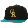 Headwear Mitchell & Ness -Citrus Cooler Snapback Coop Colorado Rockies