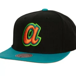 Headwear Mitchell & Ness -Citrus Cooler Snapback Coop Atlanta Braves