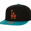 Headwear Mitchell & Ness -Citrus Cooler Snapback Coop Los Angeles Dodgers