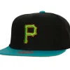Headwear Mitchell & Ness -Citrus Cooler Snapback Coop Pittsburgh Pirates