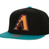 Headwear Mitchell & Ness -Citrus Cooler Snapback Coop Arizona Diamondbacks