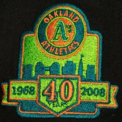 Headwear Mitchell & Ness -Citrus Cooler Snapback Coop Oakland Athletics