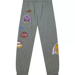 Apparel Mitchell & Ness Shorts-City Collection Fleece Pants Los Angeles Lakers