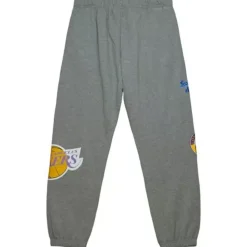Apparel Mitchell & Ness Shorts-City Collection Fleece Pants Los Angeles Lakers