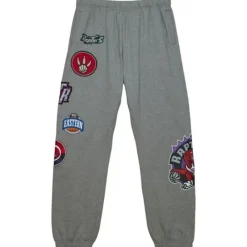 Apparel Mitchell & Ness Shorts-City Collection Fleece Pants Toronto Raptors