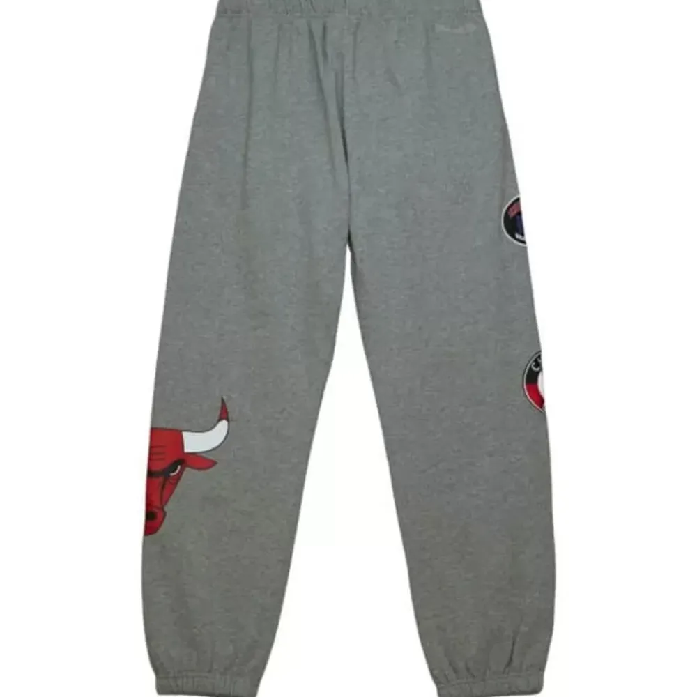 Apparel Mitchell & Ness Shorts-City Collection Fleece Pants Chicago Bulls