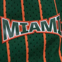 Apparel Mitchell & Ness Shorts-City Collection Mesh Shorts University Of Miami