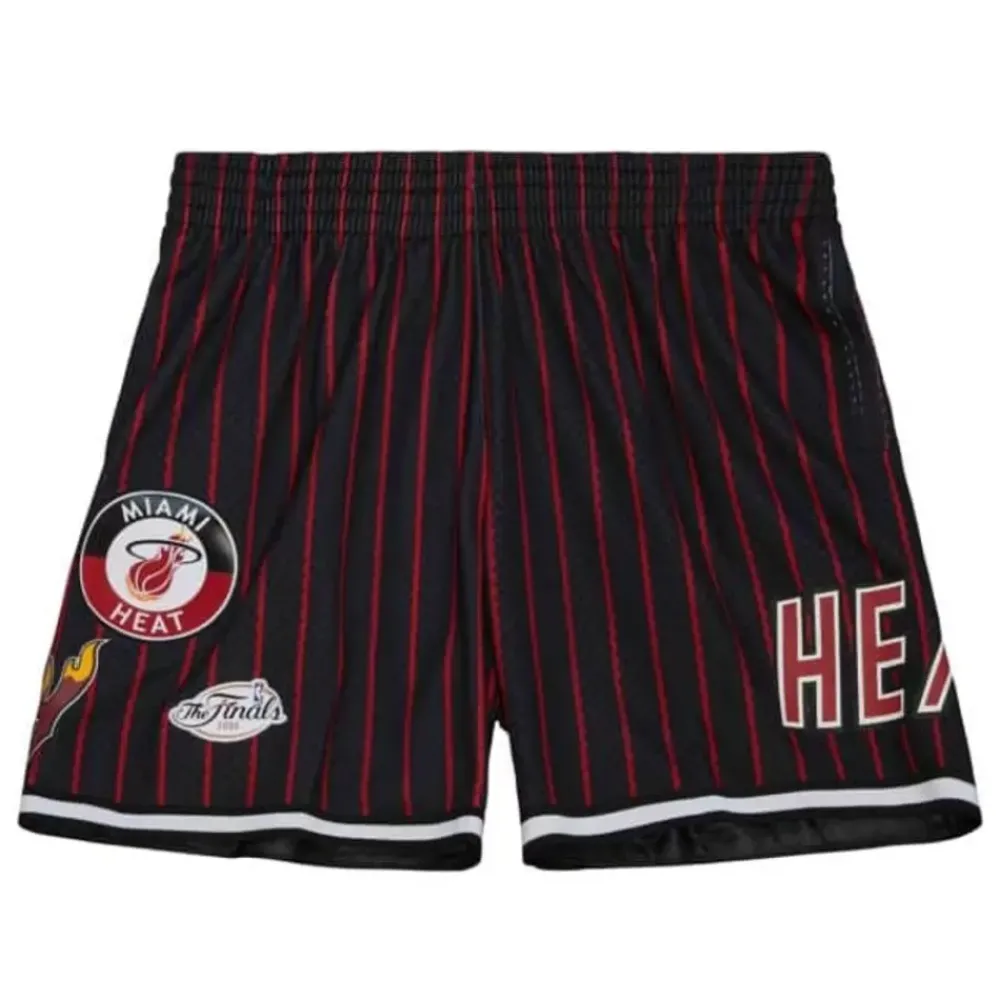 Apparel Mitchell & Ness Shorts-City Collection Mesh Shorts Miami Heat