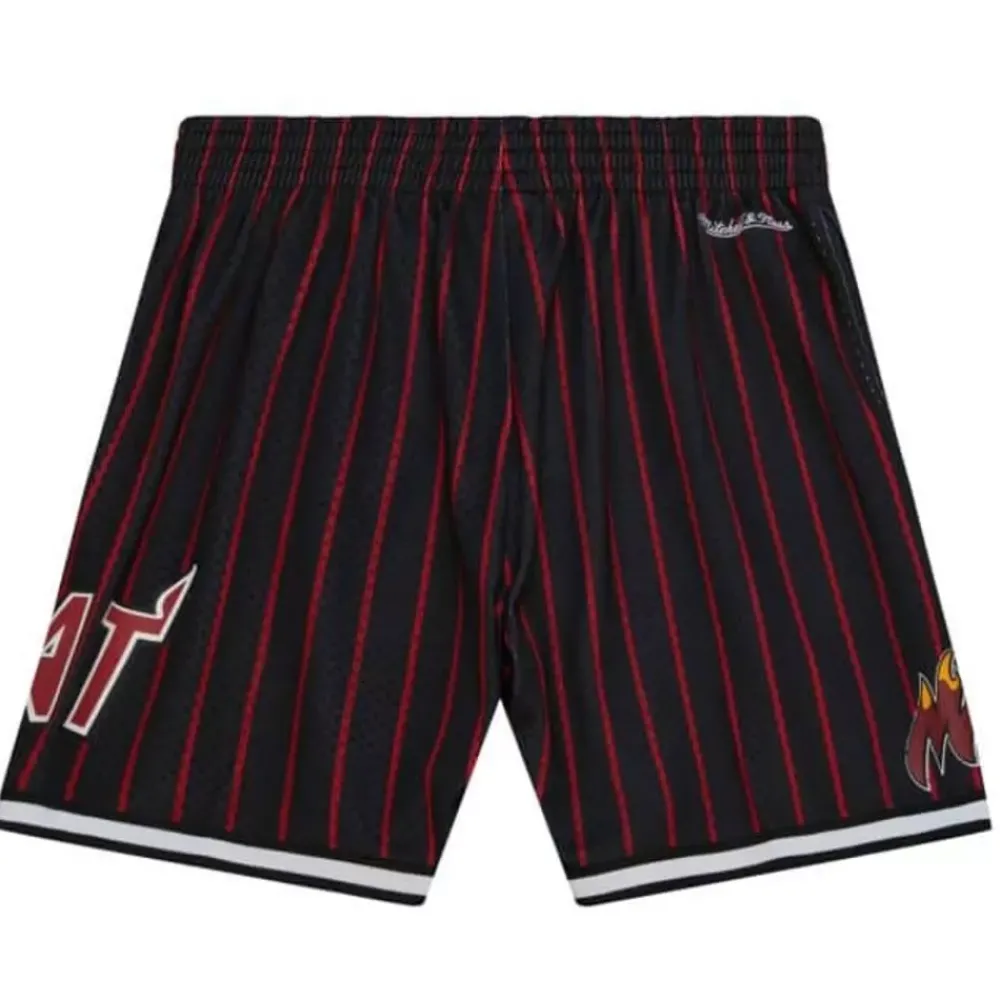 Apparel Mitchell & Ness Shorts-City Collection Mesh Shorts Miami Heat