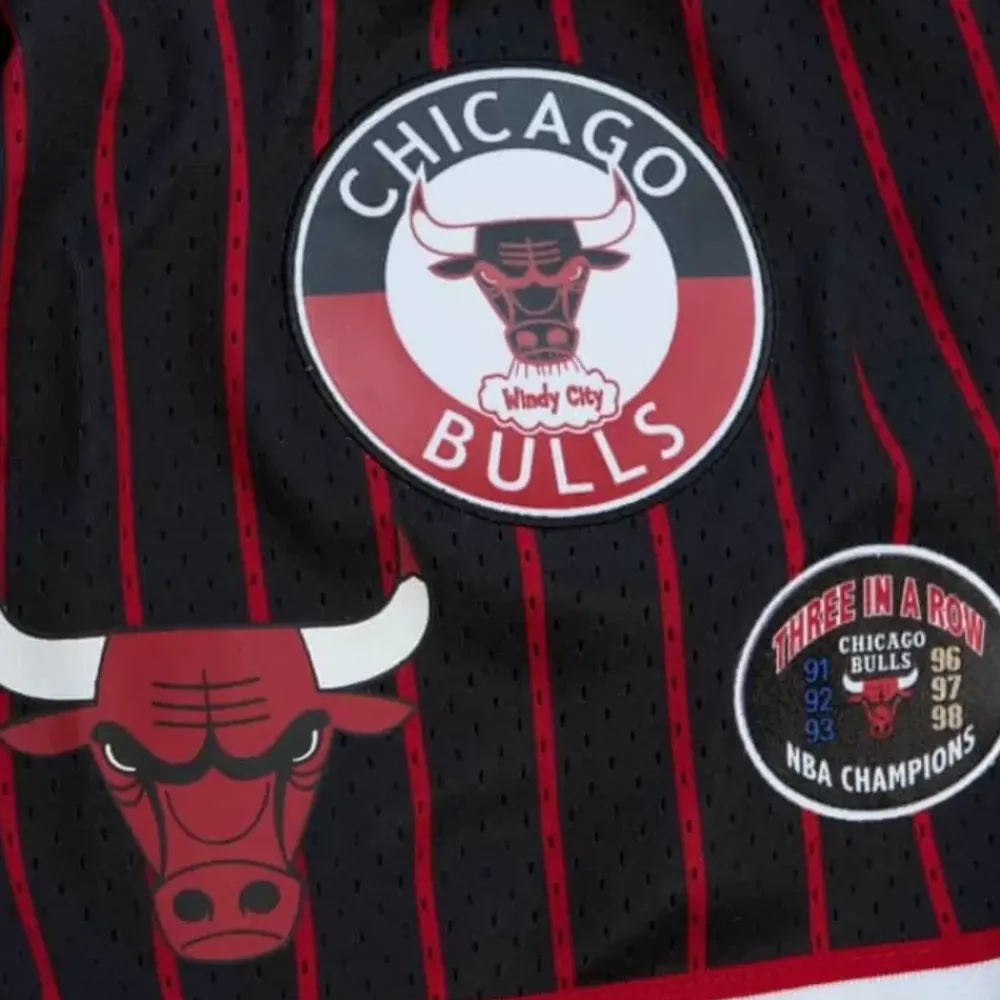 Apparel Mitchell & Ness Shorts-City Collection Mesh Shorts Chicago Bulls