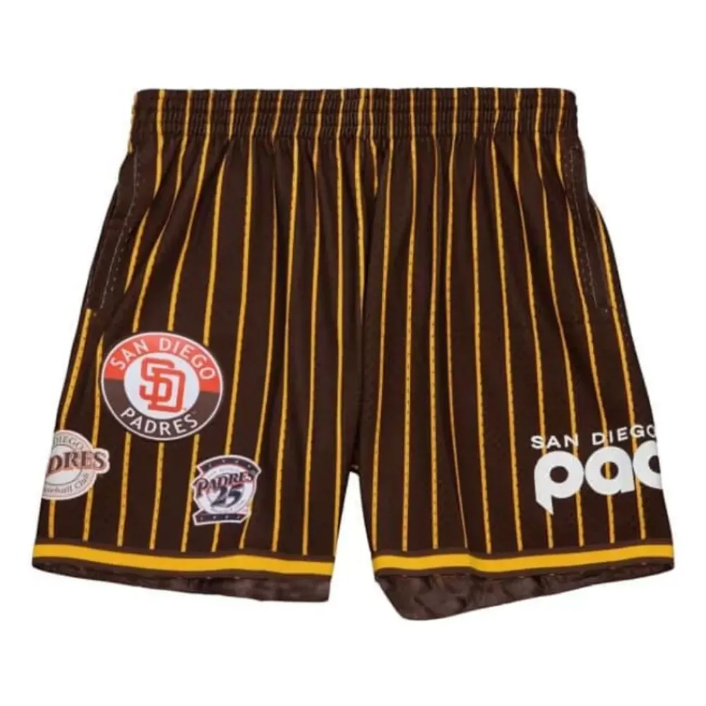 Apparel Mitchell & Ness Shorts-City Collection Mesh Shorts San Diego Padres