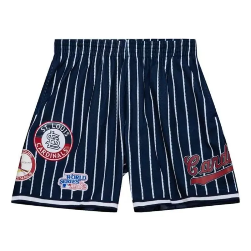 Apparel Mitchell & Ness Shorts-City Collection Mesh Shorts St. Louis Cardinals