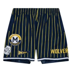 Apparel Mitchell & Ness Shorts-City Collection Mesh Shorts University Of Michigan