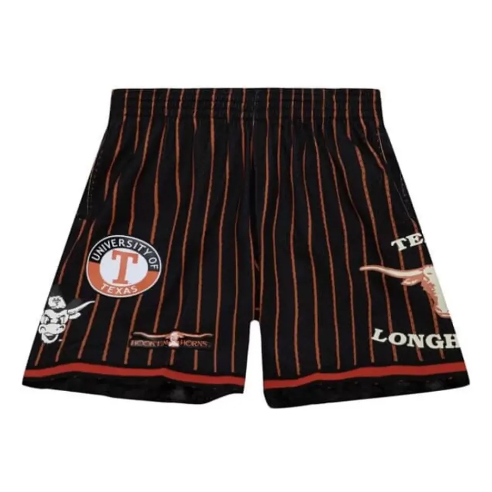 Apparel Mitchell & Ness Shorts-City Collection Mesh Shorts University Of Texas At Austin