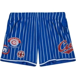Apparel Mitchell & Ness Shorts-City Collection Mesh Shorts Chicago Cubs