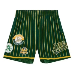 Apparel Mitchell & Ness Shorts-City Collection Mesh Shorts Oakland Athletics