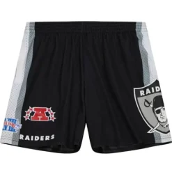 Apparel Mitchell & Ness Shorts-City Collection Mesh Shorts Oakland Raiders
