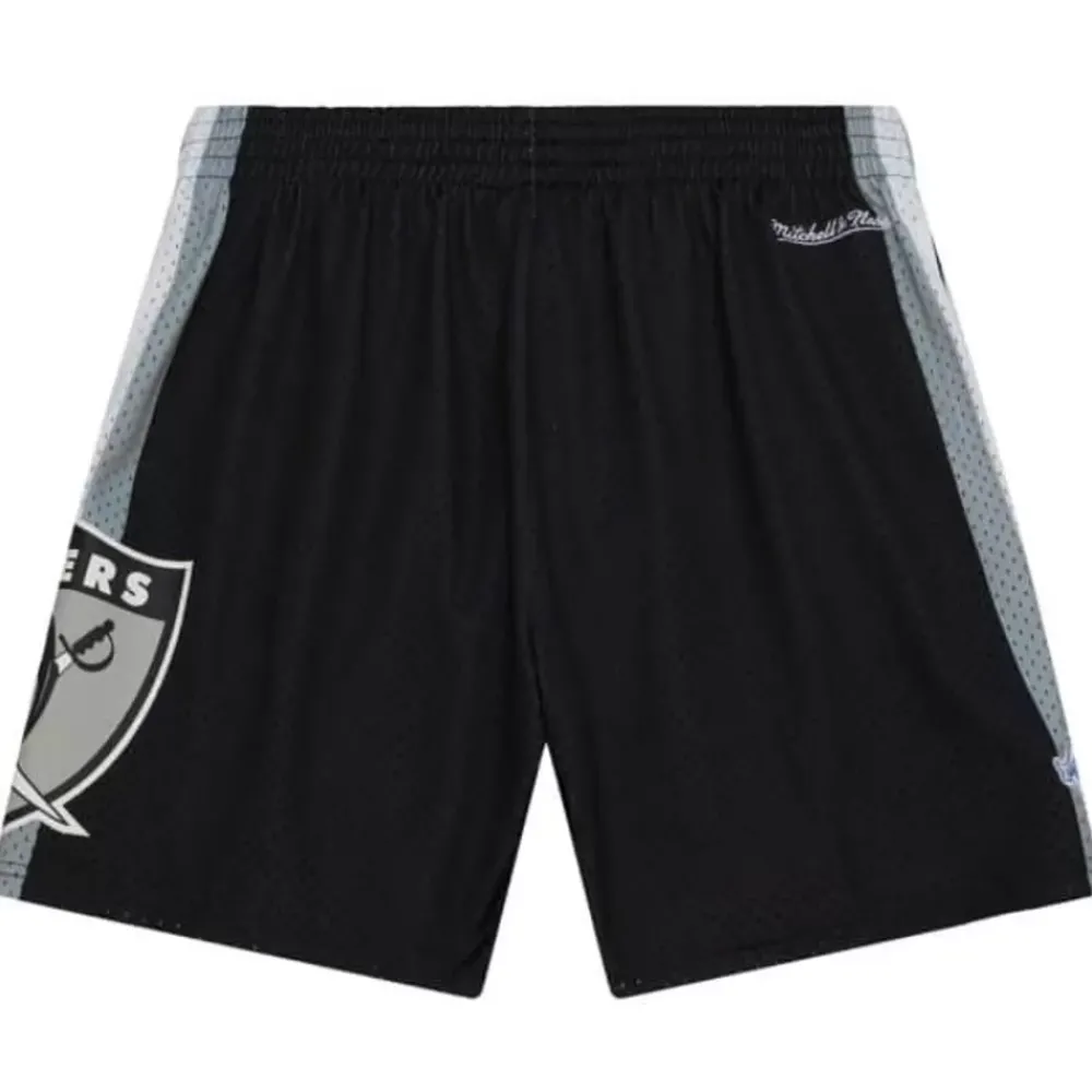 Apparel Mitchell & Ness Shorts-City Collection Mesh Shorts Oakland Raiders