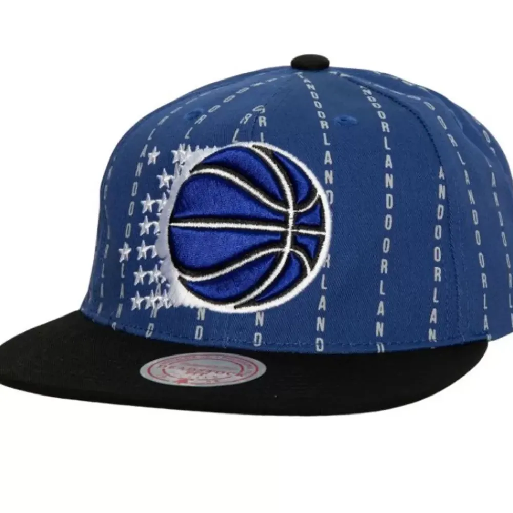 Headwear Mitchell & Ness -City Pinstripe Deadstock Hwc Orlando Magic