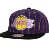Headwear Mitchell & Ness -City Pinstripe Deadstock Hwc Los Angeles Lakers