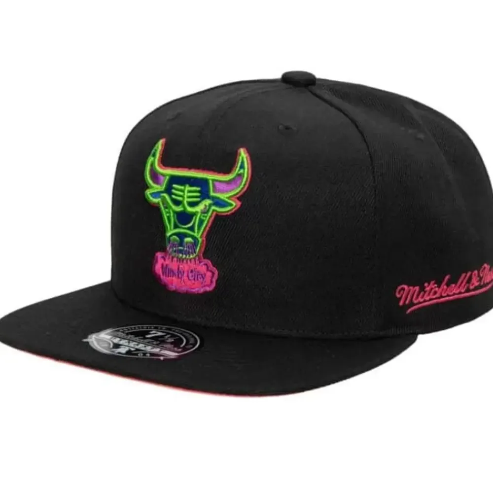 Headwear Mitchell & Ness -Color Bomb Fitted Hwc Chicago Bulls