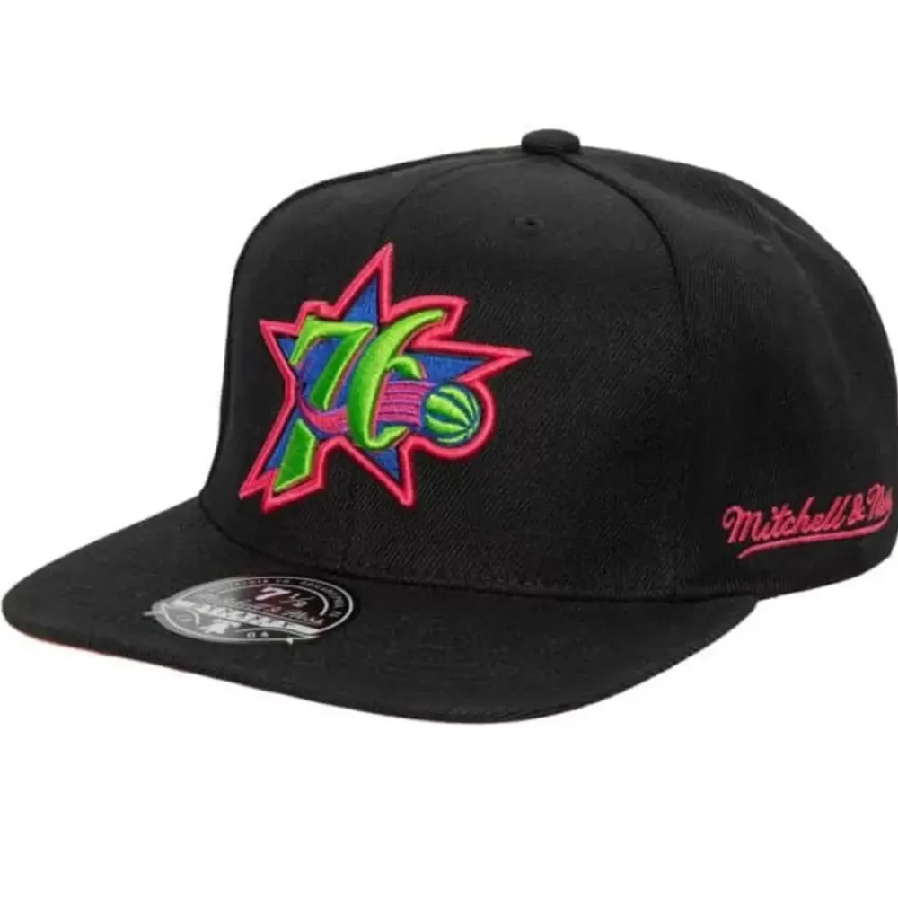 Headwear Mitchell & Ness -Color Bomb Fitted Hwc Philadelphia 76Ers