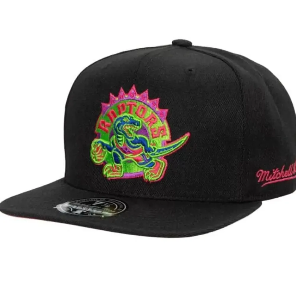 Headwear Mitchell & Ness -Color Bomb Fitted Hwc Toronto Raptors