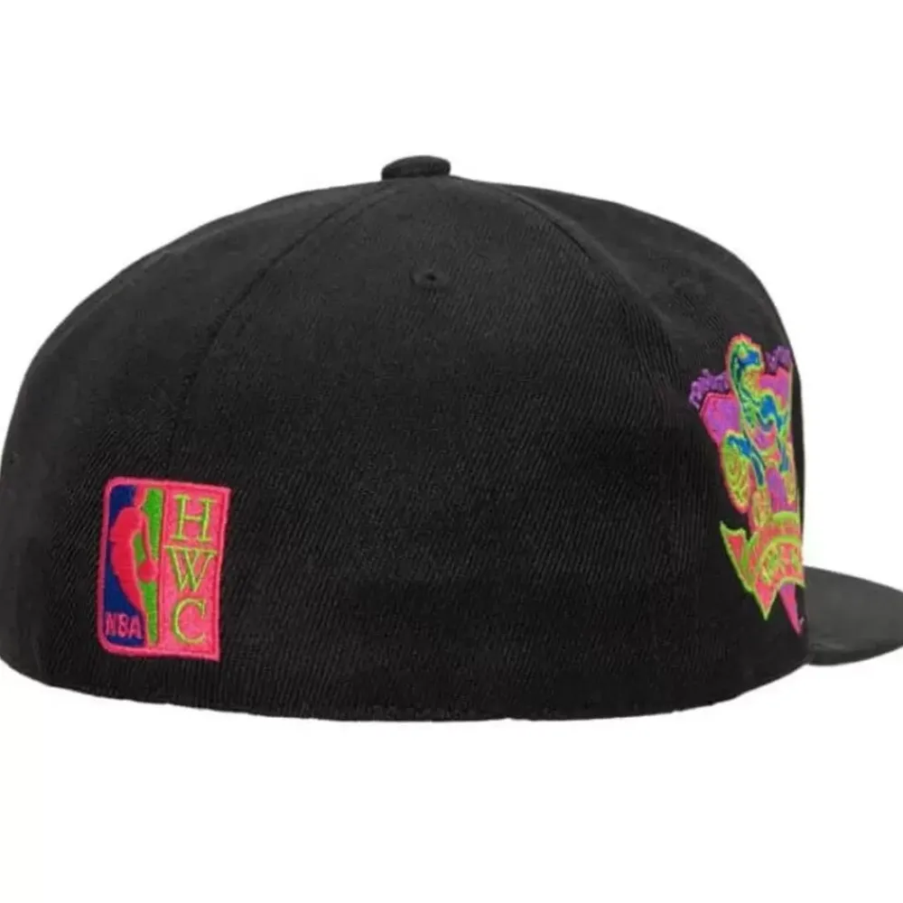 Headwear Mitchell & Ness -Color Bomb Fitted Hwc Toronto Raptors