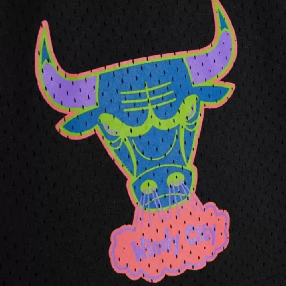 Apparel Mitchell & Ness Shorts-Color Bomb Shorts Chicago Bulls