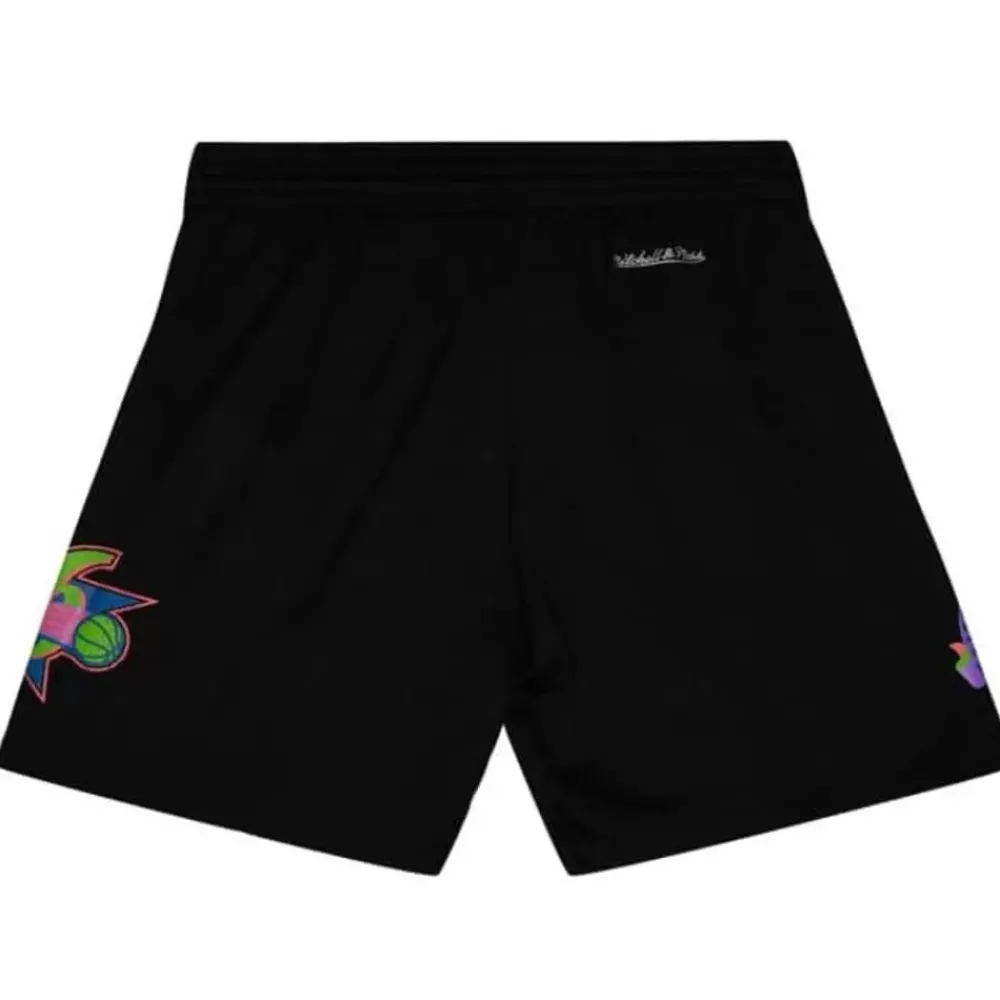 Apparel Mitchell & Ness Shorts-Color Bomb Shorts Philadelphia 76Ers