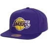 Headwear Mitchell & Ness -Conference Patch Snapback Los Angeles Lakers