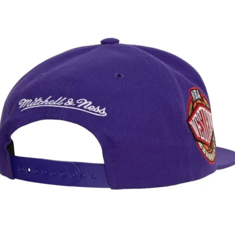 Headwear Mitchell & Ness -Conference Patch Snapback Los Angeles Lakers