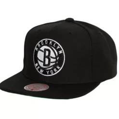 Headwear Mitchell & Ness -Conference Patch Snapback Brooklyn Nets