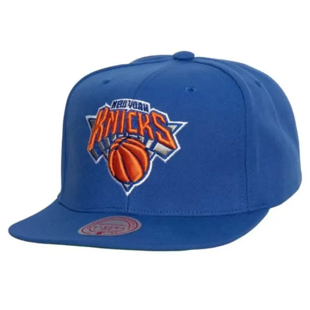 Headwear Mitchell & Ness -Conference Patch Snapback New York Knicks