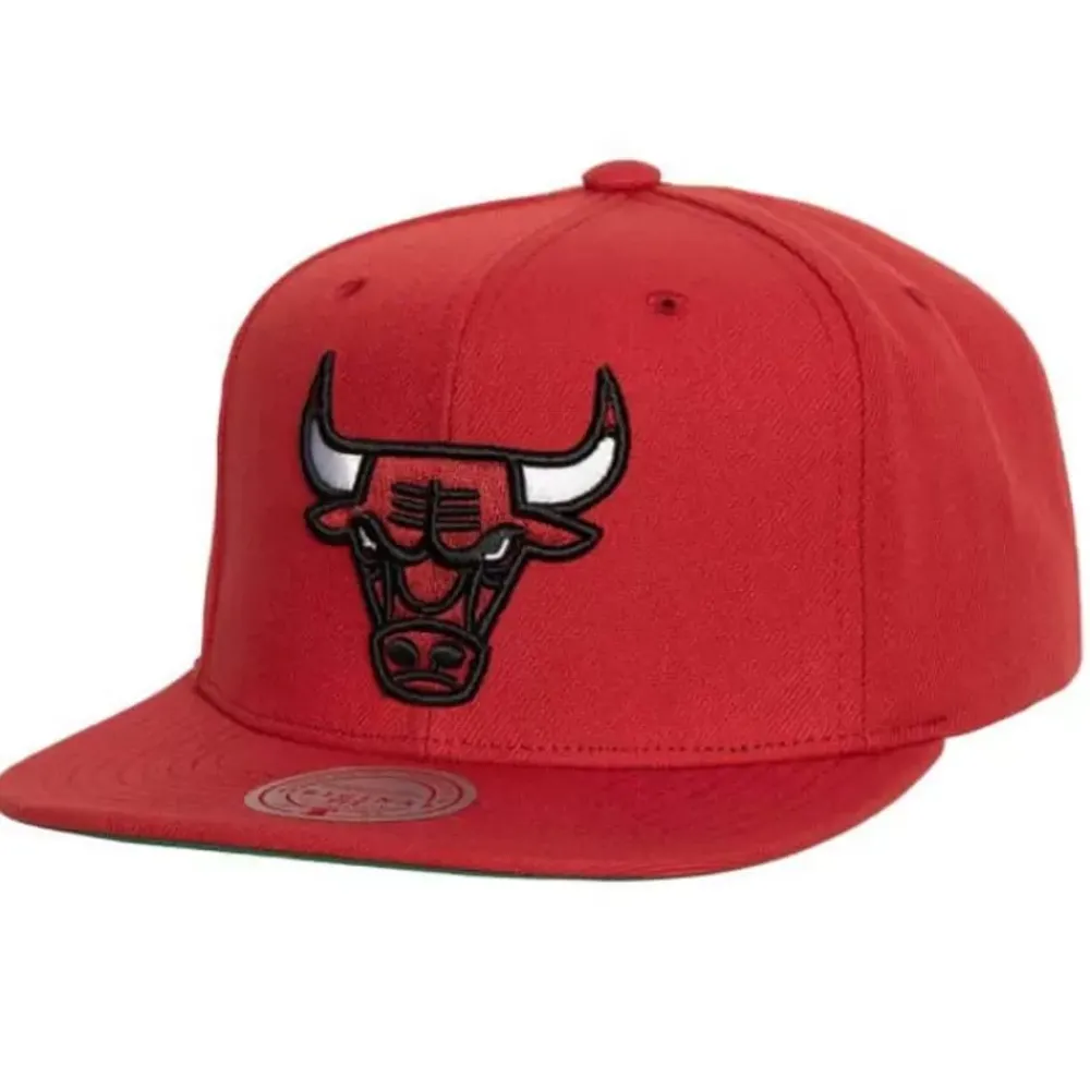 Headwear Mitchell & Ness -Conference Patch Snapback Chicago Bulls