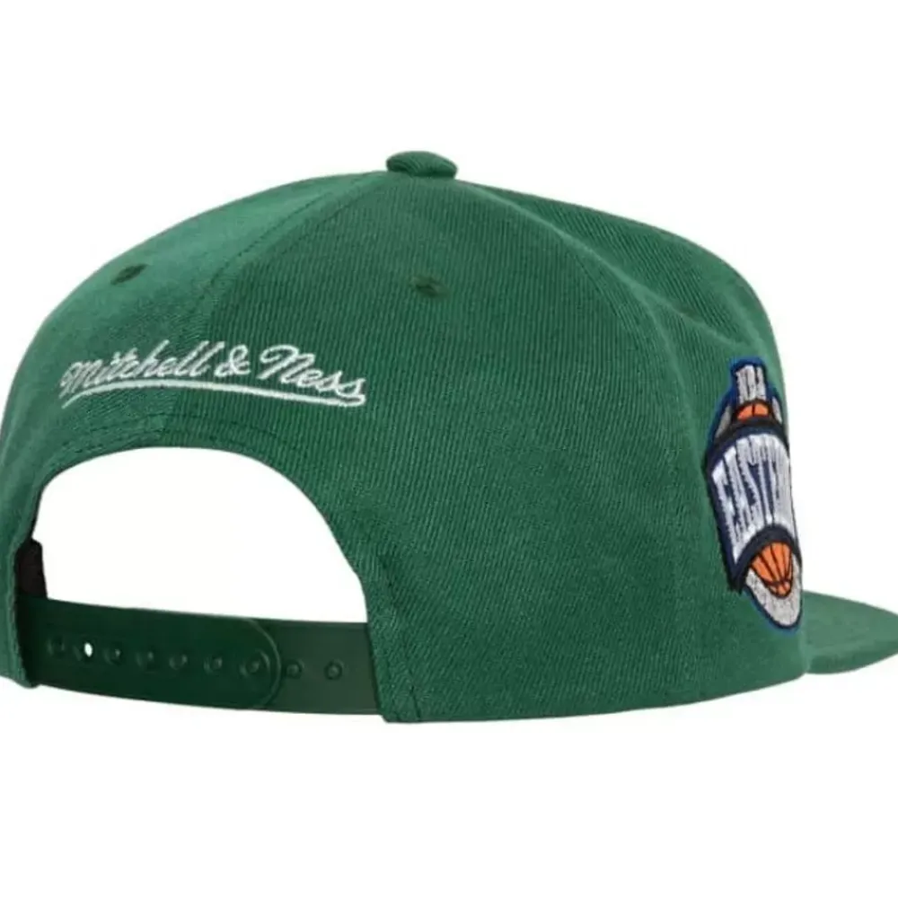 Headwear Mitchell & Ness -Conference Patch Snapback Hwc Milwaukee Bucks