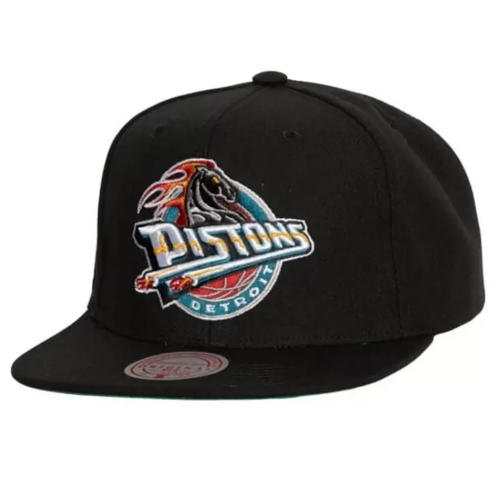 Headwear Mitchell & Ness -Conference Patch Snapback Hwc Detroit Pistons