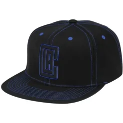 Headwear Mitchell & Ness -Contrast Stitch Snapback Los Angeles Clippers