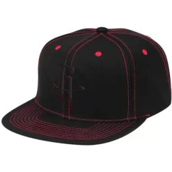 Headwear Mitchell & Ness -Contrast Stitch Snapback Houston Rockets